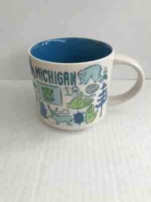 Starbucks Coffee Been There Series Mug 2018 Michigan Cup 14 oz  - Sold on eBay May, 26th 2019 for $21.99