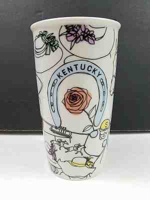 NWT STARBUCKS 2018 KENTUCKY DERBY LIMITED EDITION CERAMIC TUMBLER MUG NICE! - Sold on eBay Apr, 26th 2019 for $74.99