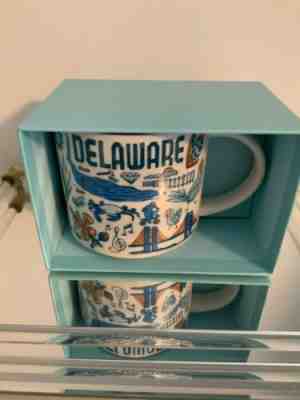 New In Box Starbucks DELAWARE Coffee Cup Mug 14oz 2018 Been There Series - Sold on eBay Jun, 4th 2019 for $24.00