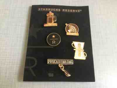 2019 Starbucks Reserve Malaysia Excls Berjaya Times Square Set of 5 Pin -No Card - Sold on eBay May, 30th 2019 for $34.00