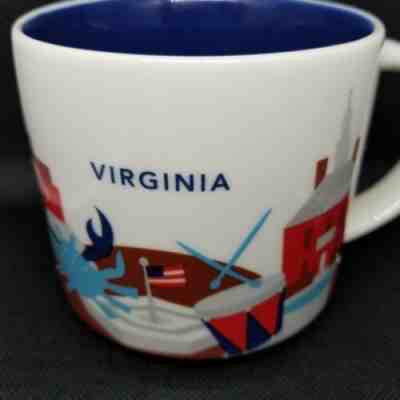 Discontinued Starbucks You are Here Collection" Virginia" 14 oz. Coffee Mug - Sold on eBay May, 30th 2019 for $15.00