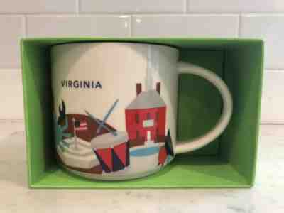 Starbucks New VIRGINIA Mug You Are Here YAH  - Sold on eBay May, 27th 2019 for $20.00