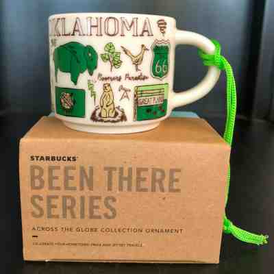 Starbucks OKLAHOMA BEEN THERE SERIES ornament demi mug - Sold on eBay May, 26th 2019 for $29.95