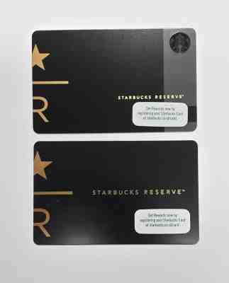 Starbucks Card Indonesia Reserve 2 cards set 2017 and 2018 - Sold on eBay May, 27th 2019 for $30.00