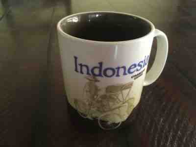 Starbucks INDONESIA City Icon Collector Series Brown 16oz 2009 — W/O Box - Sold on eBay May, 25th 2019 for $15.50