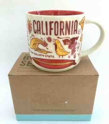 NEW Starbucks Been There Series California 14 oz Coffee Cup Espresso mug  - Sold on eBay Jun, 3rd 2019 for $20.00