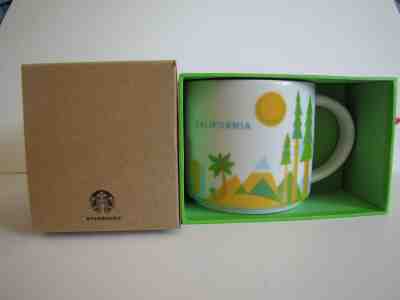 Starbucks California Mug You Are Here Series YAH 14oz NEW in Box - Sold on eBay May, 8th 2019 for $23.50