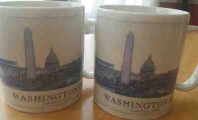 Starbucks Washington DC Capital City Architecture Coffee Mug 2008 Series 18 Oz - Sold on eBay Apr, 25th 2019 for $16.00