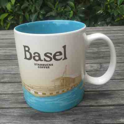 Original Starbucks City Mug 16 oz BASEL series 2014 Switzerland New Discontinued - Sold on eBay May, 29th 2019 for $33.50
