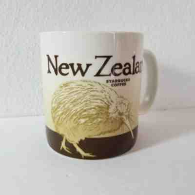 Starbucks New Zealand Icon Mug 2015 Aotearoa 16 oz Brown Kiwi Excellent - Sold on eBay May, 26th 2019 for $29.99
