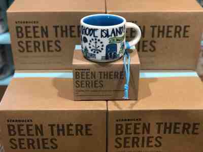 Starbucks BEEN THERE SERIES BTS Ornament - RHODE ISLAND 2oz Mini Mug NWT - Sold on eBay May, 27th 2019 for $34.95