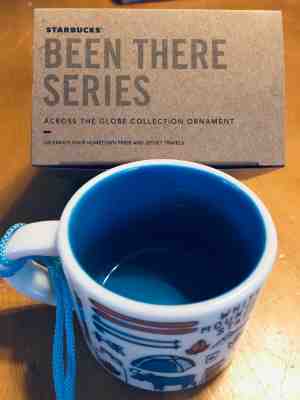 Starbucks Been There Ornament Mug Xmas Christmas 2018 New Hampshire with SKU - Sold on eBay May, 23rd 2019 for $15.95