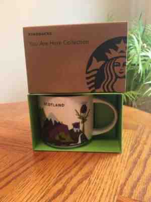 Starbucks  SCOTLAND  Cup Mug  "You are Here"  Collection  NEW witth Tags & Box - Sold on eBay May, 26th 2019 for $49.99