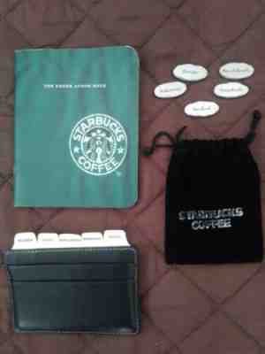 Starbucks Coffee Green Apron Book March 2004 Gift Set Complete - Rare and New!!