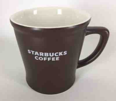 New STARBUCKS 2008 Brown Abbey Advertising Jumbo Coffee 16 oz Mug Cup  - Sold on eBay May, 3rd 2019 for $18.95