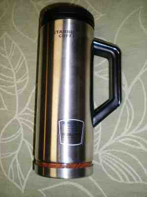 2009 Starbucks 16 oz Stainless Steel Coffee Tumbler w/ Faux Wood Trim HTF Mug - Sold on eBay Apr, 13th 2019 for $49.95