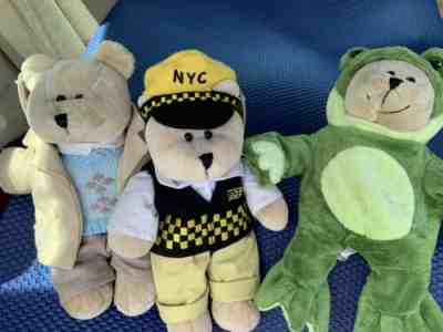 Starbucks Bearista Bear Special Edition NYC Taxi Cab Frog Flower Rare NWT Lot - Sold on eBay Jun, 20th 2019 for $35.00