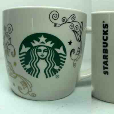 Starbucks NEW Swirl Mug 14 Oz Coffee Tea Ceramic White Siren Mermaid Logo NEW - Sold on eBay Jun, 20th 2019 for $16.00