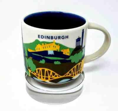 Starbucks You Are Here Mug Cup Edinburgh Excellent Cond. EUC YAH Scotland 2016 - Sold on eBay Jun, 20th 2019 for $29.99