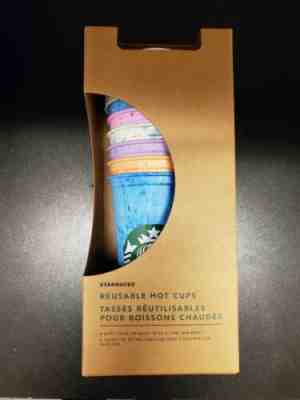 NEW 2019 Starbucks Marble Reusable Hot Cups 6 Pack Variety Colors Drink Cup RARE - Sold on eBay Jun, 20th 2019 for $20.00