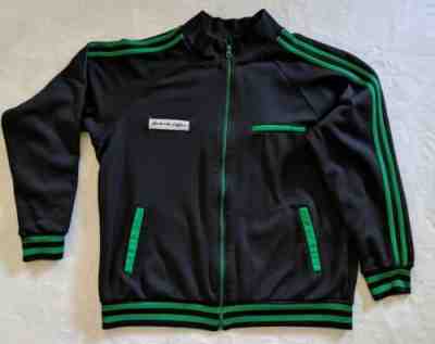 STARBUCKS COFFEE Full-Zip Track Jacket Size L Black/Green Collectible SHIPS FREE - Sold on eBay Jun, 20th 2019 for $21.99