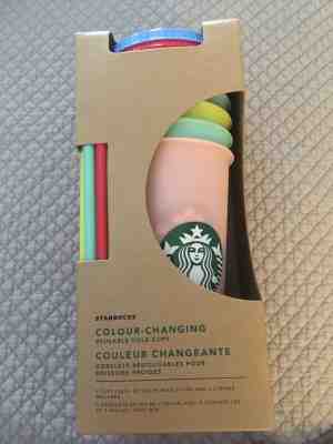 Starbucks Color Changing Cold Cups 5 Pack Summer 2019 24oz   - Sold on eBay Jun, 20th 2019 for $78.00