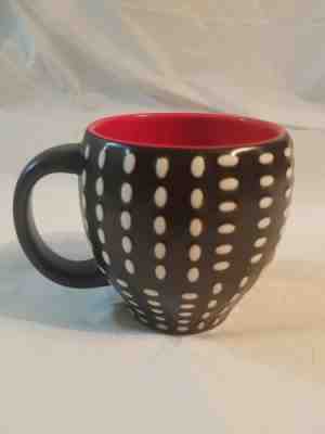 Starbucks Coffee Cup Mug 2008 Red Black White Oval Dots New Bone China 12 oz  #6 - Sold on eBay Jun, 20th 2019 for $29.99