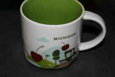 Starbucks You Are Here Collection Michigan Coffee Mug 14 Oz. Brand NEW - Sold on eBay Jun, 20th 2019 for $19.00
