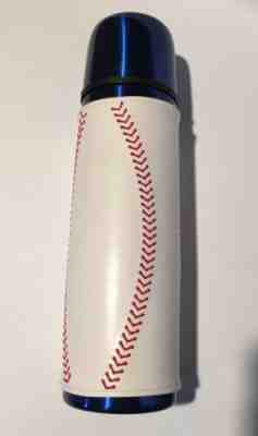 2005 Starbucks Ball Park Break 16oz Thermos w/Baseball Leather Sleeve-NEW RARE - Sold on eBay Jun, 20th 2019 for $22.99
