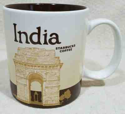 STARBUCKS INDIA 2013 COLLECTOR SERIES CITY ICON 16oz. HOT COFFEE TEA CUP MUG NWT - Sold on eBay Jun, 20th 2019 for $19.00