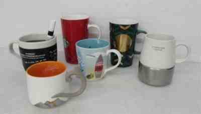 Starbucks Coffee Mugs Lot 6x Mugs Barista, Hawaii, Holiday, Personalized  - Sold on eBay Jun, 20th 2019 for $24.50