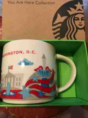 Brand new STARBUCKS 14 fl oz You Are Here Washington DC mug  - Sold on eBay Jun, 20th 2019 for $15.00