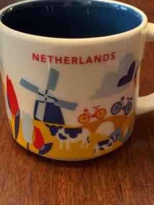 Starbucks City Mug You are here Series YAH Netherlands 14oz NEW - Sold on eBay Jun, 20th 2019 for $29.99