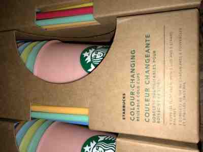 Starbucks COLOR CHANGING Cold Cups Orange SINGLE CUP - Sold on eBay Jun, 20th 2019 for $24.63