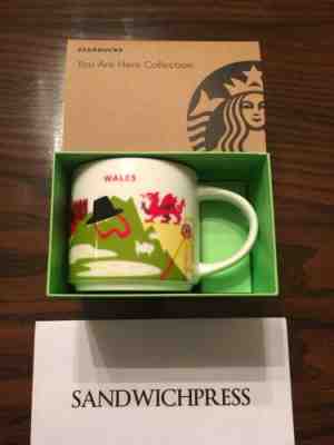 Starbucks You Are Here Mug WALES YAH Wales Starbucks Mug New Starbucks Wales Mug - Sold on eBay Jun, 20th 2019 for $54.99