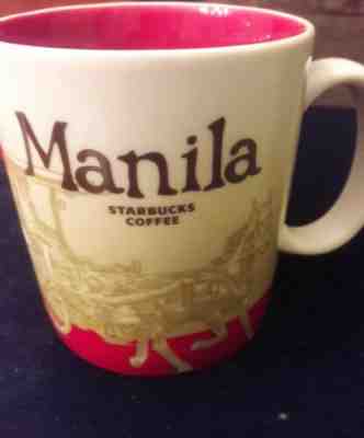 NWT Starbucks MANILA 16 oz. Global Icon Collector Series City Coffee Mug RARE - Sold on eBay Jun, 20th 2019 for $35.00
