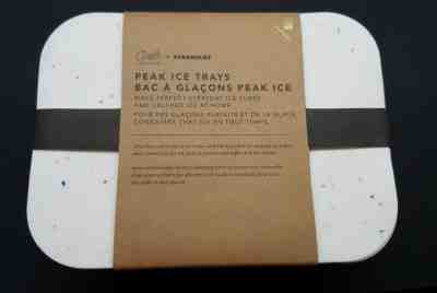 Starbucks Peak Ice Trays silicone Crushed or Cube ice coffee NEW  fast FREE ship - Sold on eBay Jun, 20th 2019 for $24.00