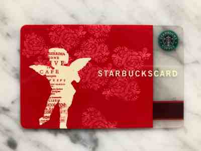 Starbucks Card - RARE 2002 Valentine Cupid - Sold on eBay Jun, 20th 2019 for $50.00