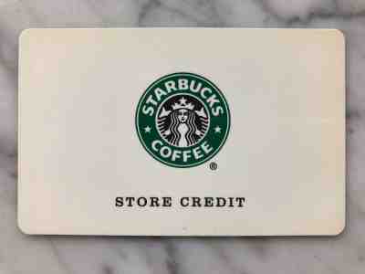Starbucks Card - RARE 2001 Store Credit - Sold on eBay Jun, 20th 2019 for $20.00