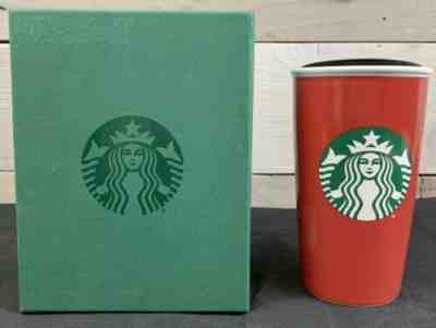 Starbucks NWT Red Double Wall Tumbler  Mug Original - Sold on eBay Jun, 20th 2019 for $25.00