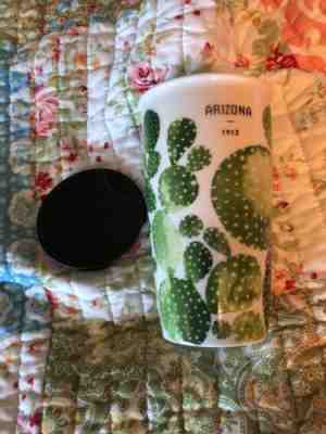 NEW Starbucks Local Collection ARIZONA Double Wall Traveler Tumbler CACTUS Mug - Sold on eBay Jun, 19th 2019 for $18.50