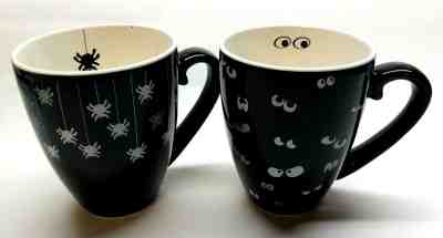Rare! Two 2002 STARBUCKS "Barista" HALLOWEEN Spooky Black Coffee Mugs! FREE S/H! - Sold on eBay Jun, 19th 2019 for $29.99