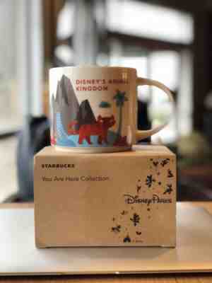 DISNEY’S ANIMAL KINGDOM STARBUCKS YOU ARE HERE COLLECTION 14OZ MUG - Sold on eBay Jun, 19th 2019 for $29.99