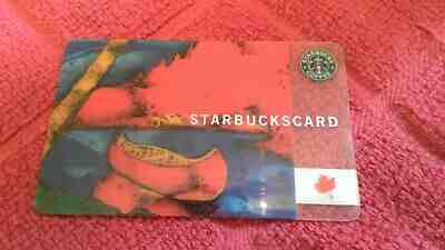 2003 USED Excellent STARBUCKS Canada Canoe Gift Card US Seller Free SHIP - Sold on eBay Jun, 19th 2019 for $27.09