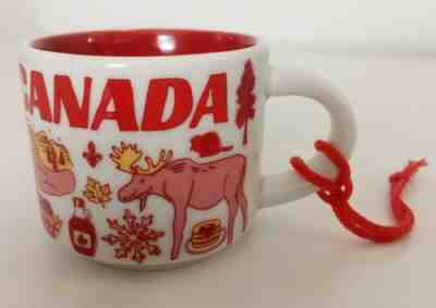 Starbucks BEEN THERE SERIES CANADA 2018 Ornament Canada Mug 2 fl oz - Sold on eBay Jun, 19th 2019 for $25.99