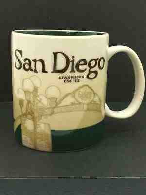 Starbucks Coffee Collectors Mug SAN DIEGO Calif. 2012 New w/Tag Collector Series - Sold on eBay Jun, 19th 2019 for $22.50