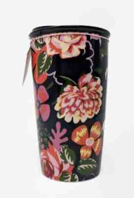 Starbucks + ban.do Floral Double Wall Ceramic Traveller Mug 12 oz - Sold on eBay Jun, 19th 2019 for $45.99