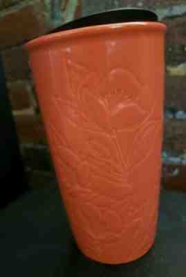 Starbucks Spring 2019 Travel Mug 10oz Ceramic Traveler w Lid Floral RARE LIMITED - Sold on eBay Jun, 19th 2019 for $35.00