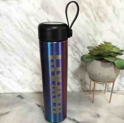 Starbucks 2017 Hawaii Iridescent Stainless Steel Cold Vaccuum Insulated Bottle  - Sold on eBay Jun, 19th 2019 for $36.00
