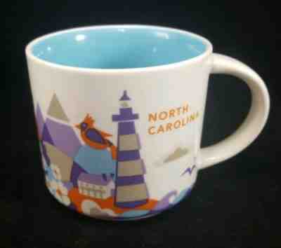 Starbucks You Are Here YAH Collection Mug North Carolina BRAND NEW 14oz - Sold on eBay Jun, 19th 2019 for $22.99